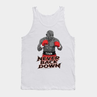 MIKE TYSON BOXING Design T-Shirt Tank Top